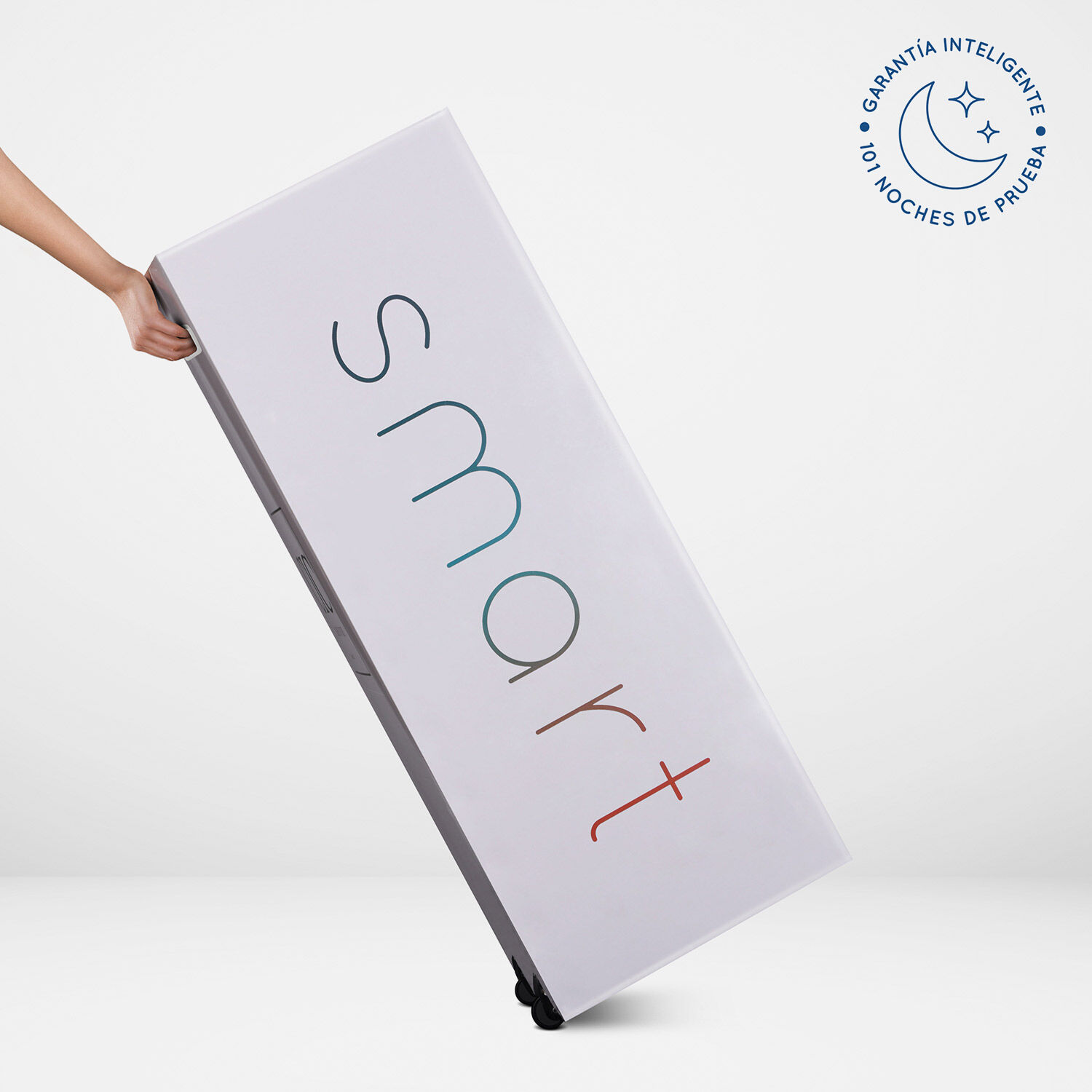 Cama Europea 1,5 Plazas Smart + Set Torino Chocolate