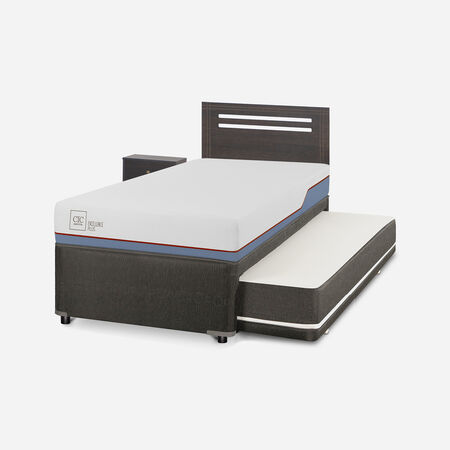 Cama Nido Diván Excellence Plus Set Múnich Gris