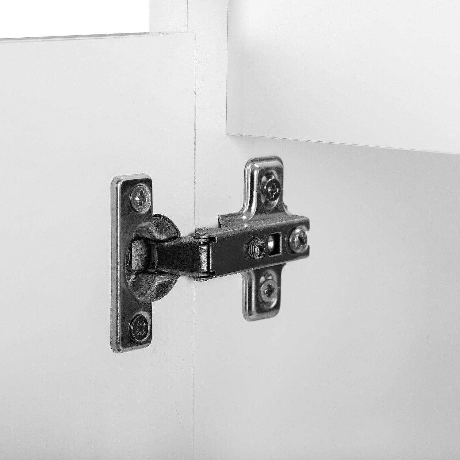 Vanitorio Cannes 2 Puertas Suspendido Blanco 