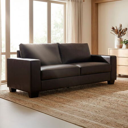 Sof&aacute; 3 Cuerpos Ontario Chocolate