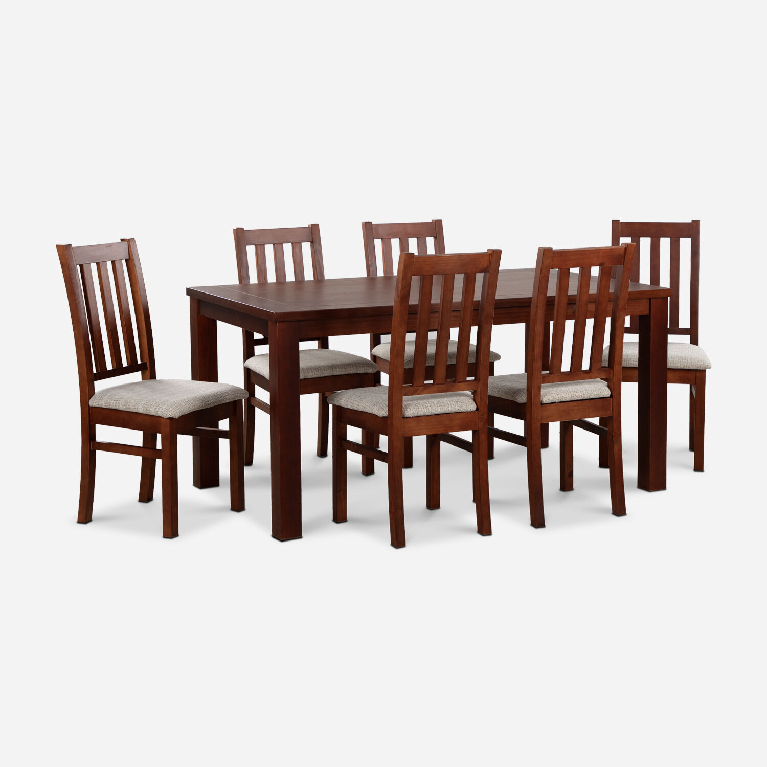Comedor 6 Sillas Ñuble Miró Beige