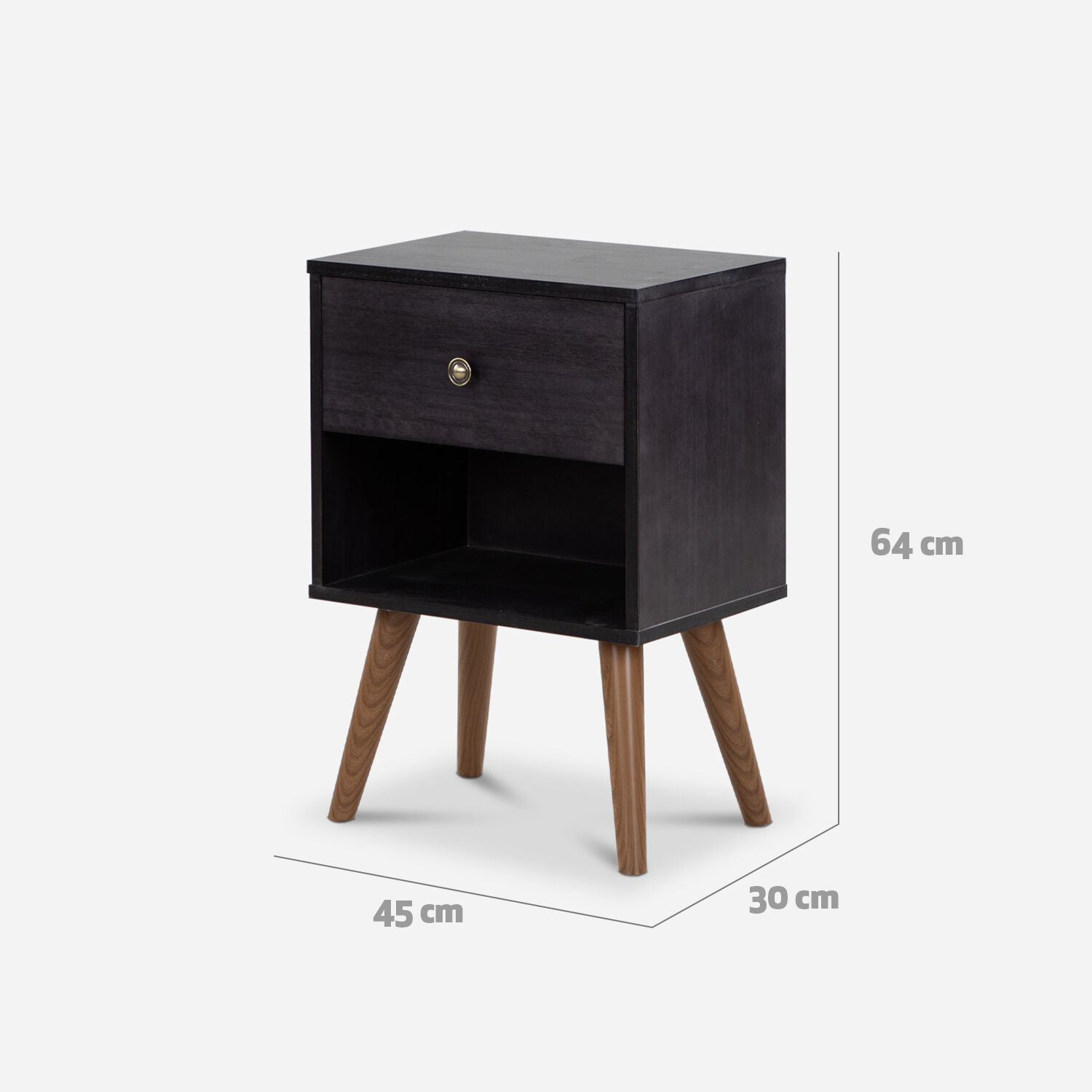 Velador M&uacute;nich Negro