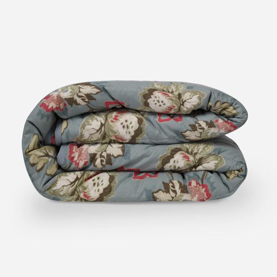 Cubrecama Super King Flowers Ss22