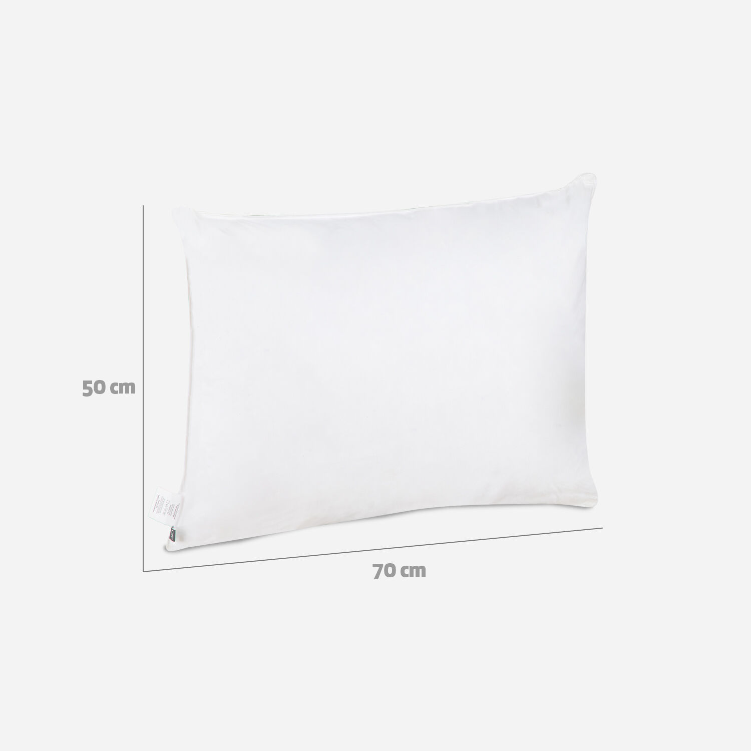 Almohada 40% Pluma Ganso + Microfibra 50X70 Cm.