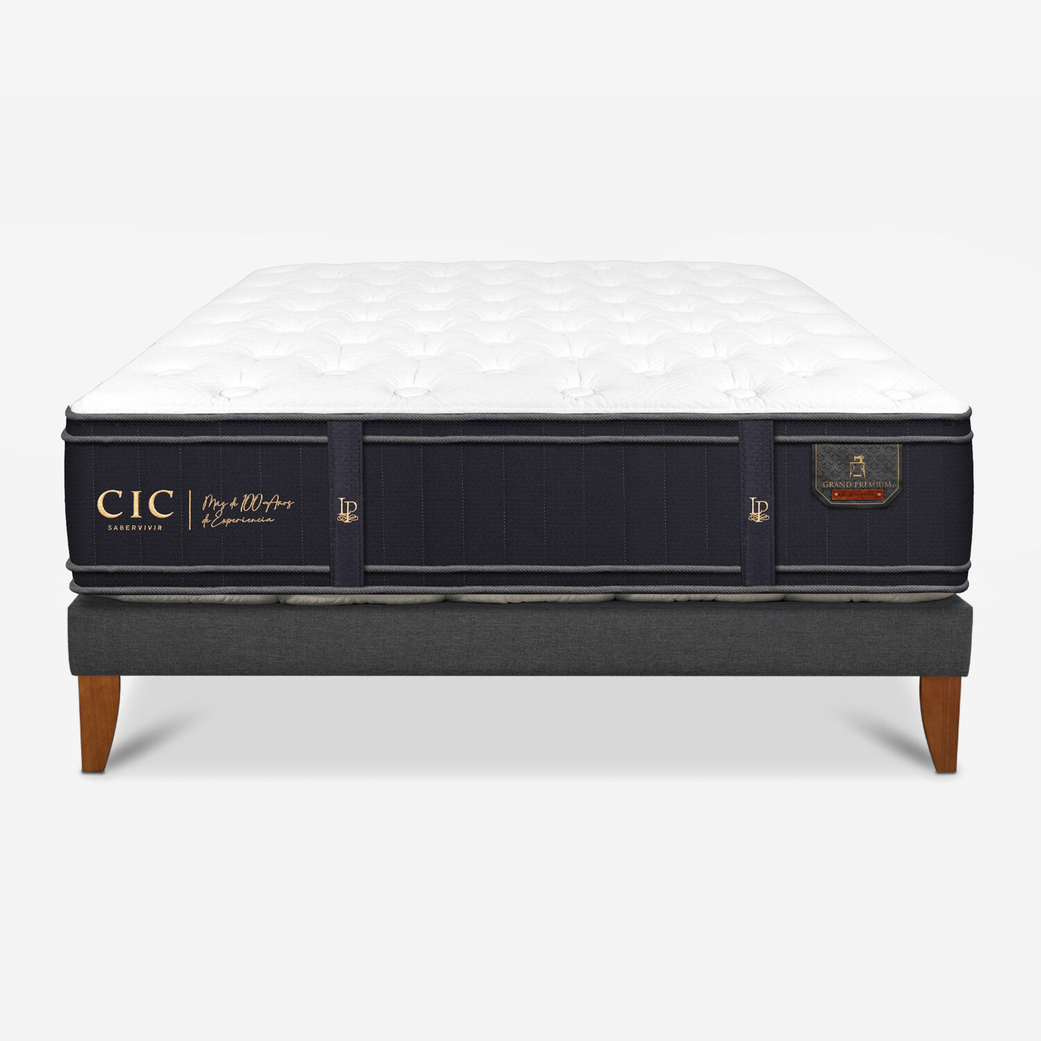 Cama Europea Box King Grand Premium