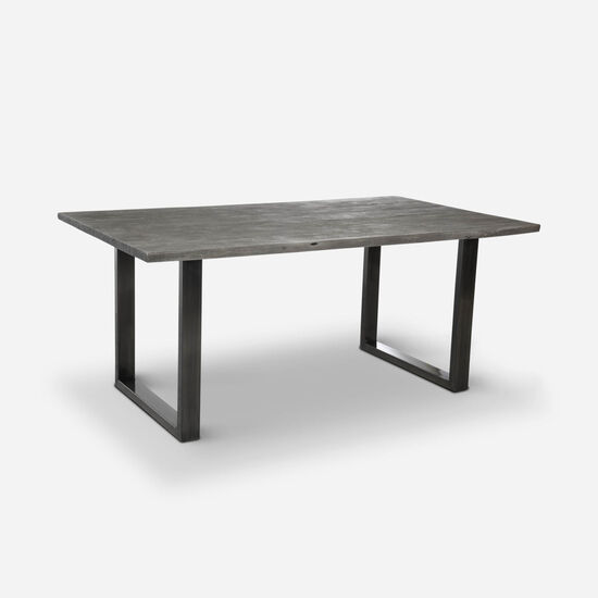 Comedor Florencia Gris + 6 Sillas Ottawa Gris