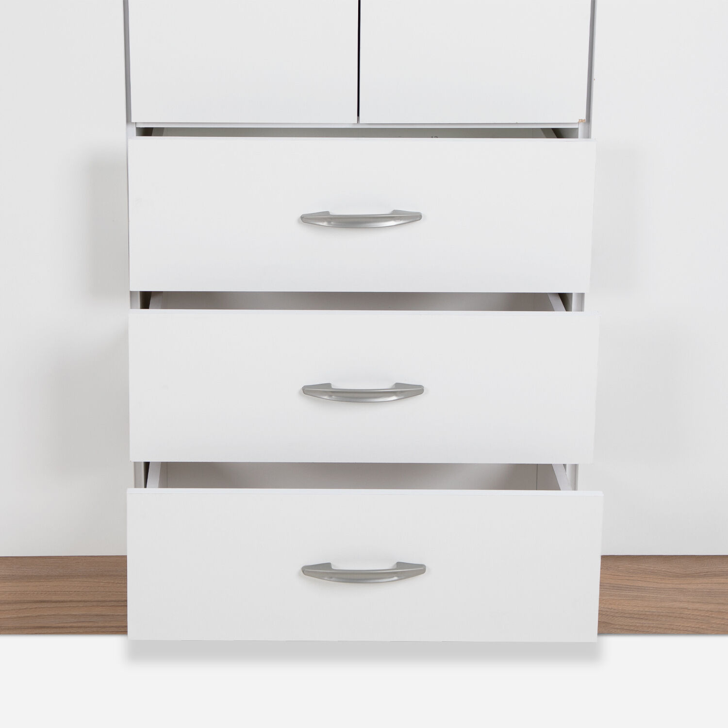 Cl&oacute;set Maipo 6 Puertas 3 Cajones Olmo Blanco