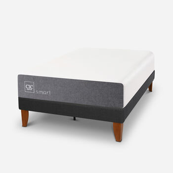 Cama Europea Curve 1.5 Plazas Smart 