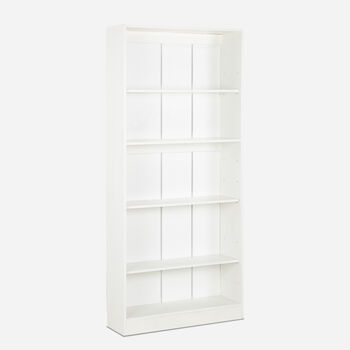 Librero 4 Repisas Mosc&uacute; Blanco  80x180