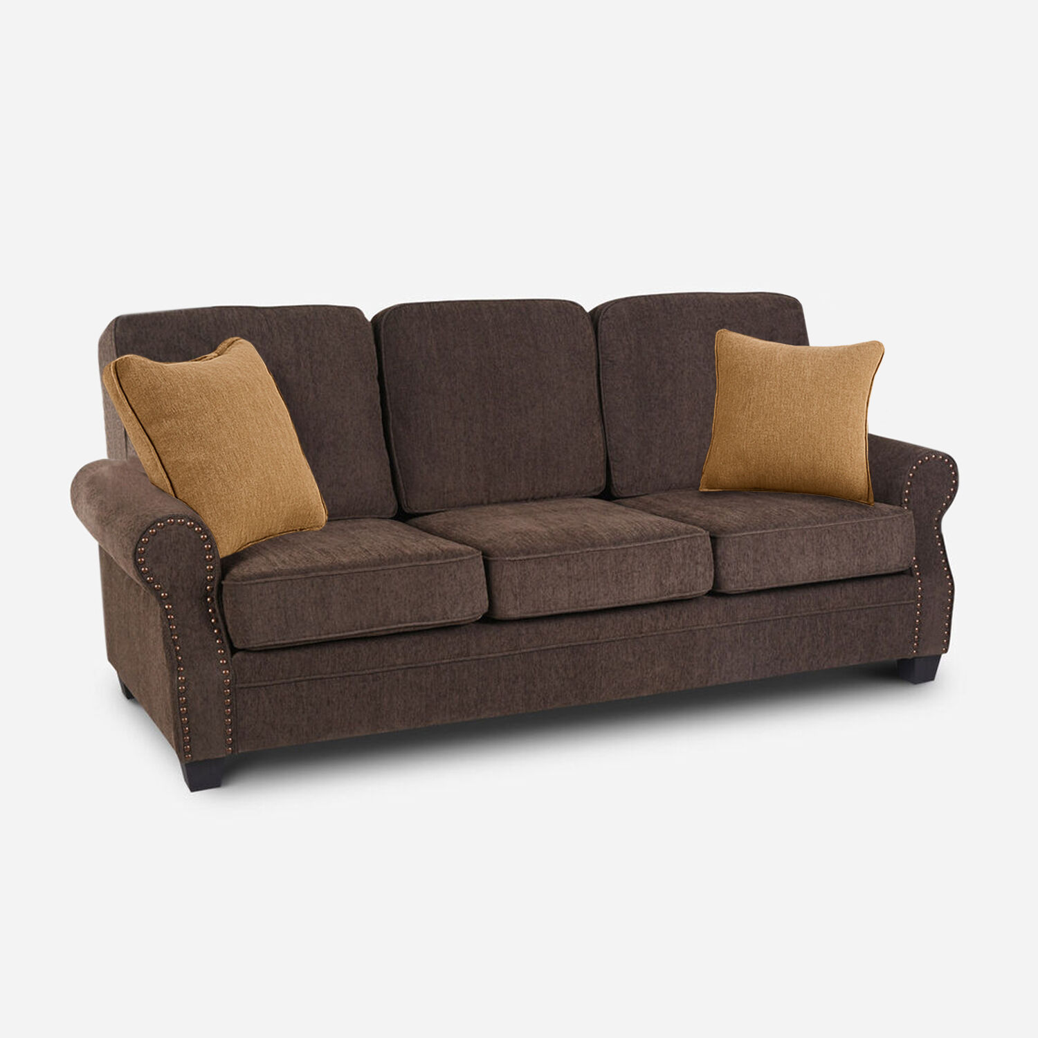 Sof&aacute; 3 Cuerpos Florida Chocolate