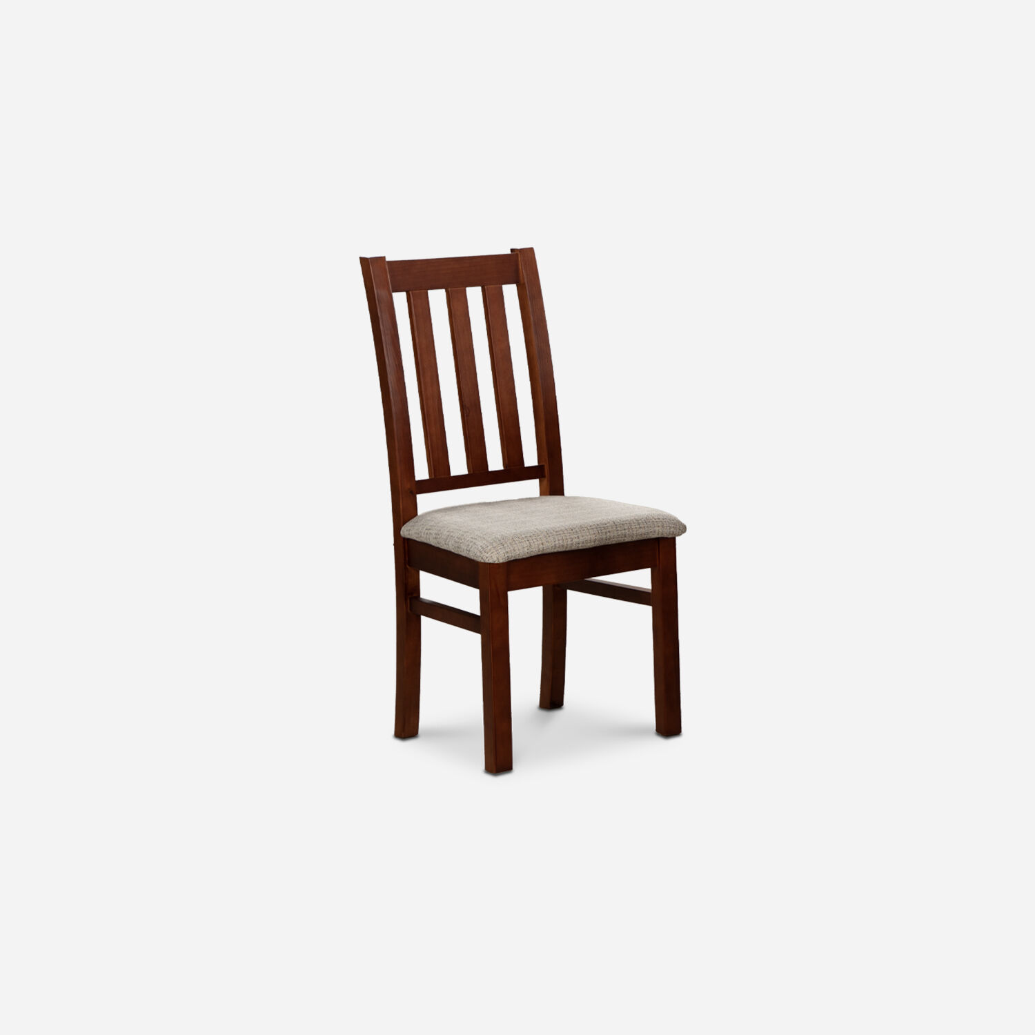 Comedor 4 Sillas Ñuble Caramelo - Tela Beige