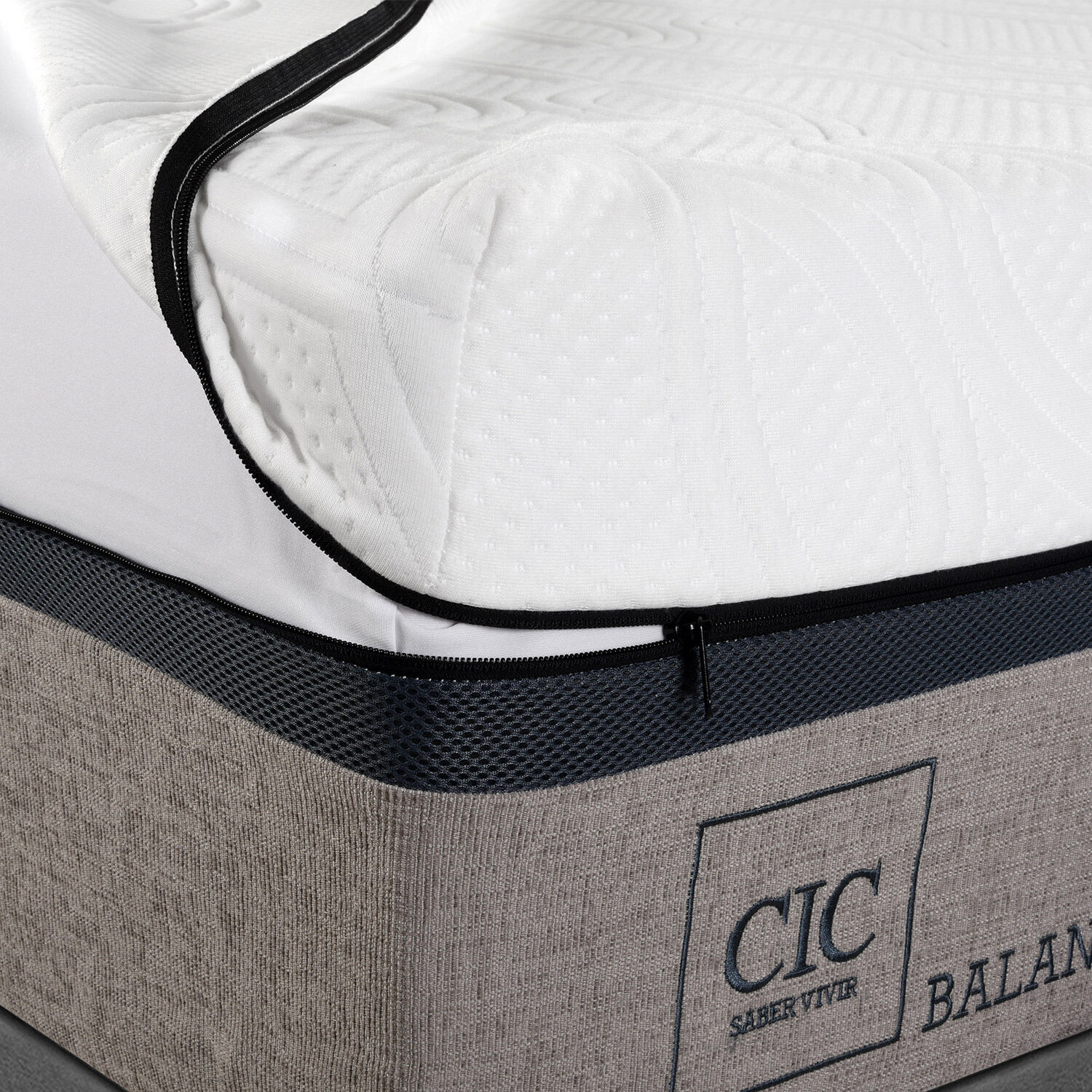Box Spring King Balance + Set &Eacute;ufrates