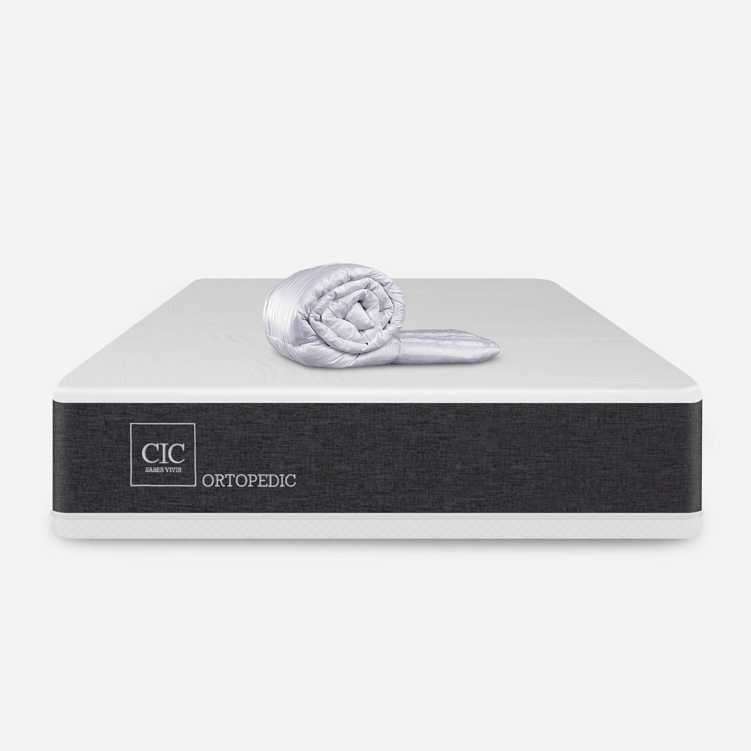 Colch&oacute;n 1 Plaza Ortopedic 90x200 + Plum&oacute;n