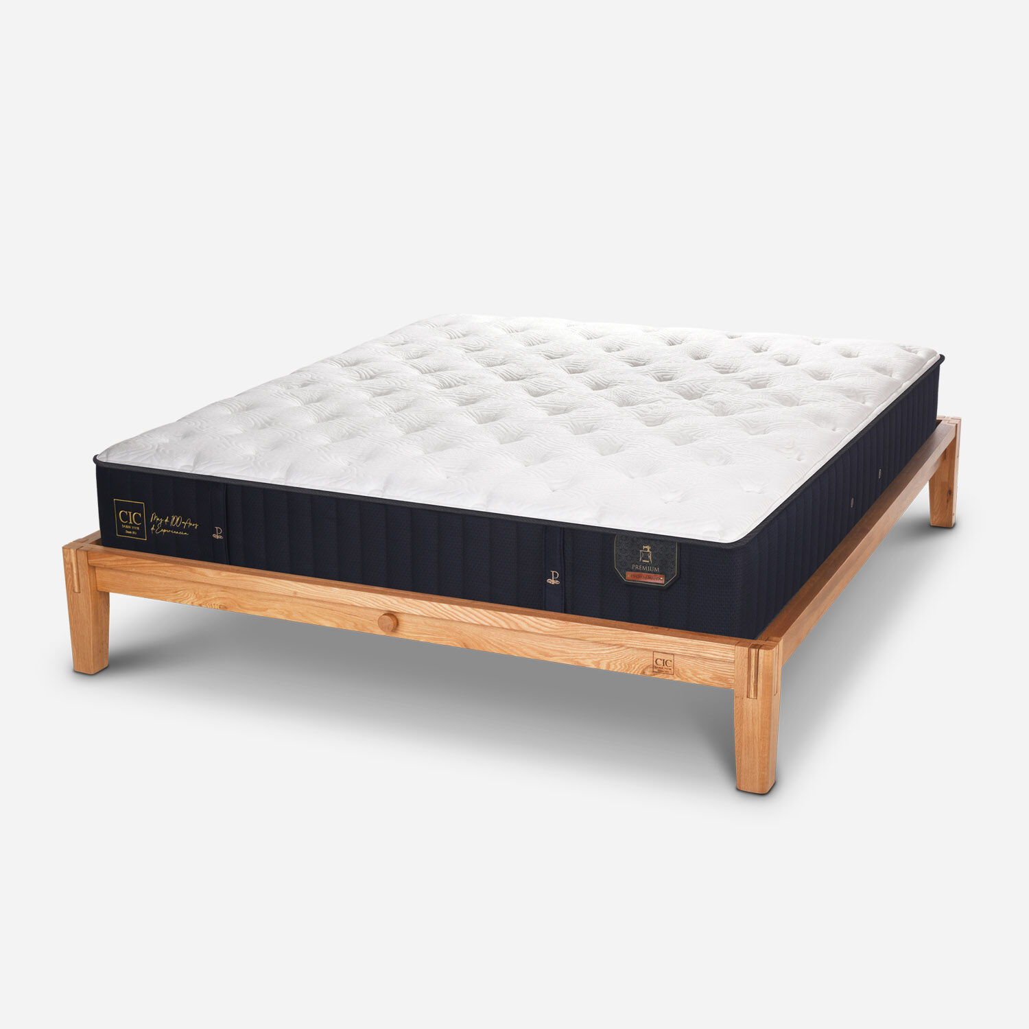 Cama Oak 2 Plazas Premium