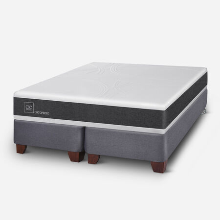 Box Spring 2 Plazas Ortopedic Base Dividida