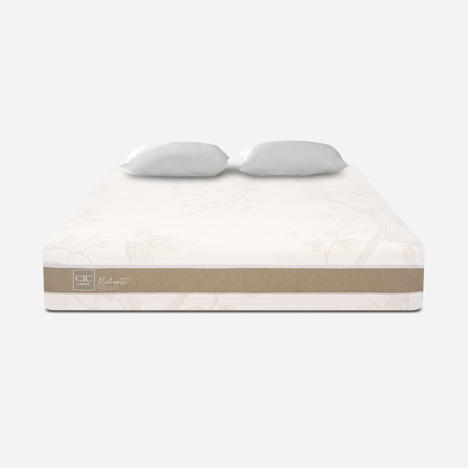 Colchón 2 Plazas Rilassati Smart 150x200 + Almohadas Viscoelásticas