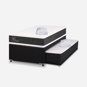Cama Nido Div&aacute;n Ortopedic + Cubrecolchones