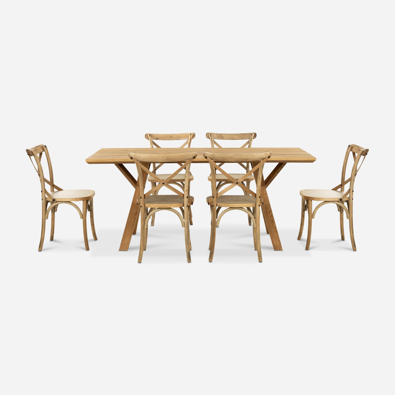 Comedor 6 Sillas Cruceta Scotland