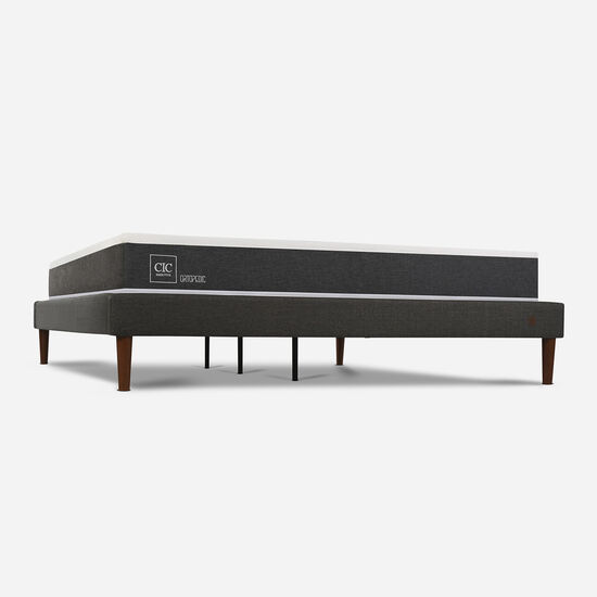 Cama Europea Curve 2 Plazas Ortopedic + Set New Dublín Choc