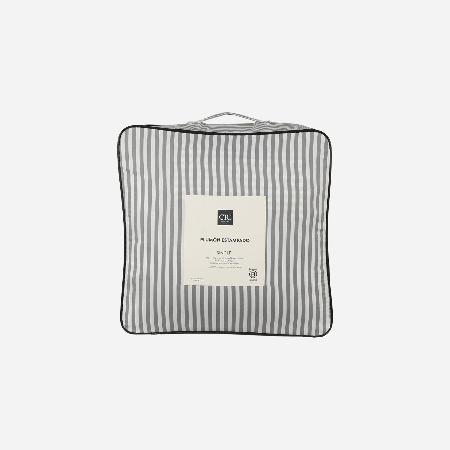 Plum&oacute;n Single Polycotton Borbon
