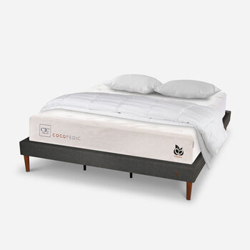 Cama Europea Curve King Cocopedic + Almohadas + Plumón