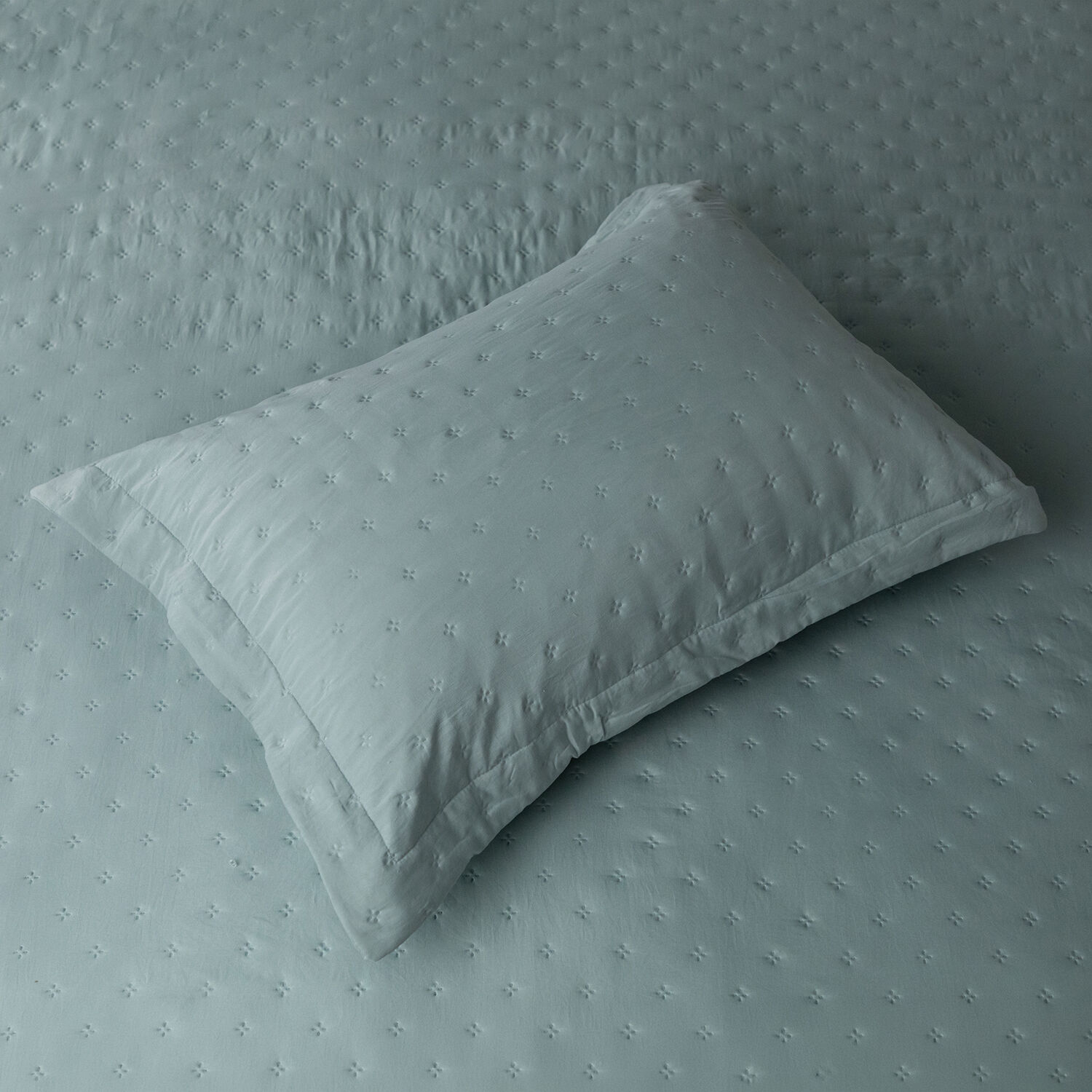 Quilt Single Microfibra Verde Humo