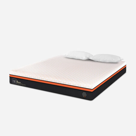 Colch&oacute;n 2 Plazas Bee Comfort 150x200 + Almohadas Viscoel&aacute;sticas