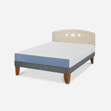 Cama Europea 2 Plazas Excellence Base Normal + Respaldo Gales Alpino