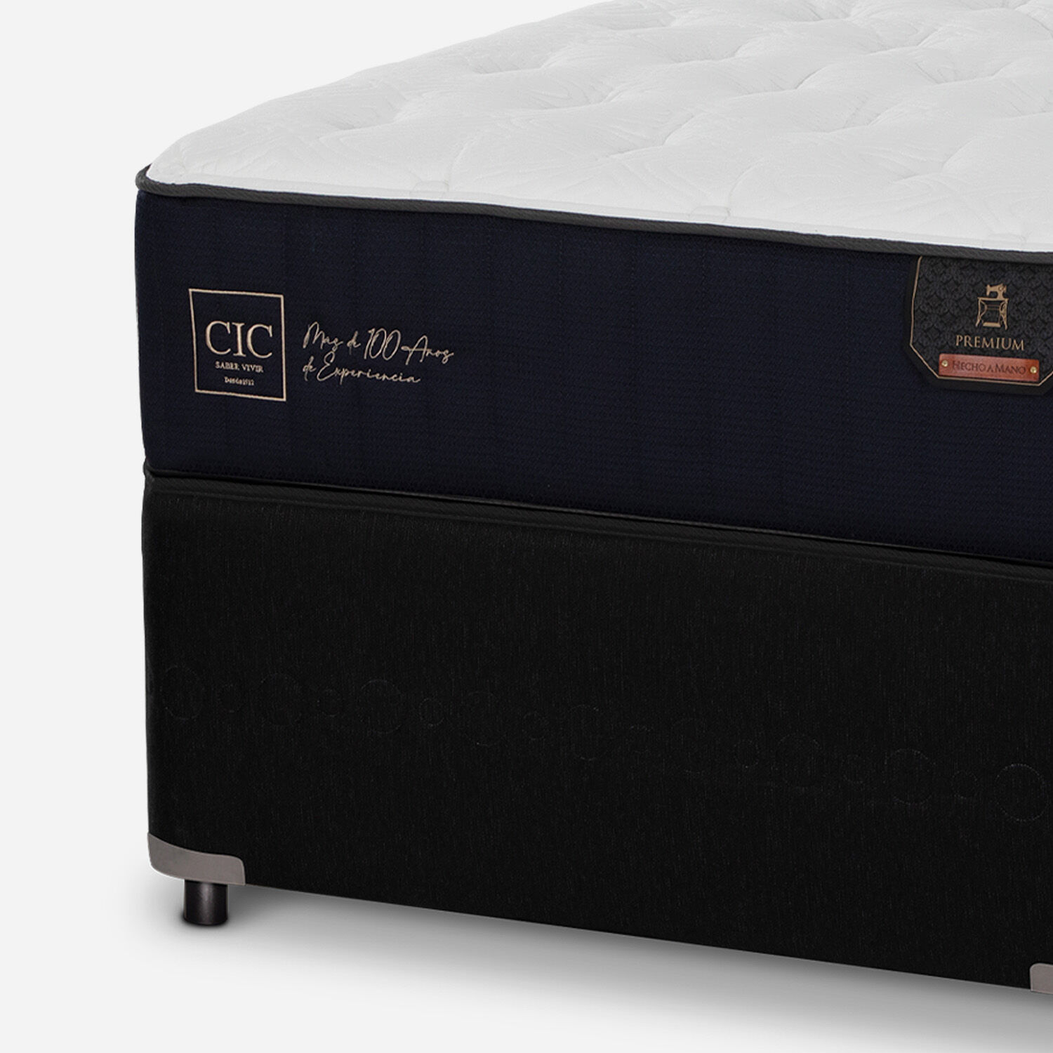 Cama Nido Diván Premium + Respaldo Torino Gris