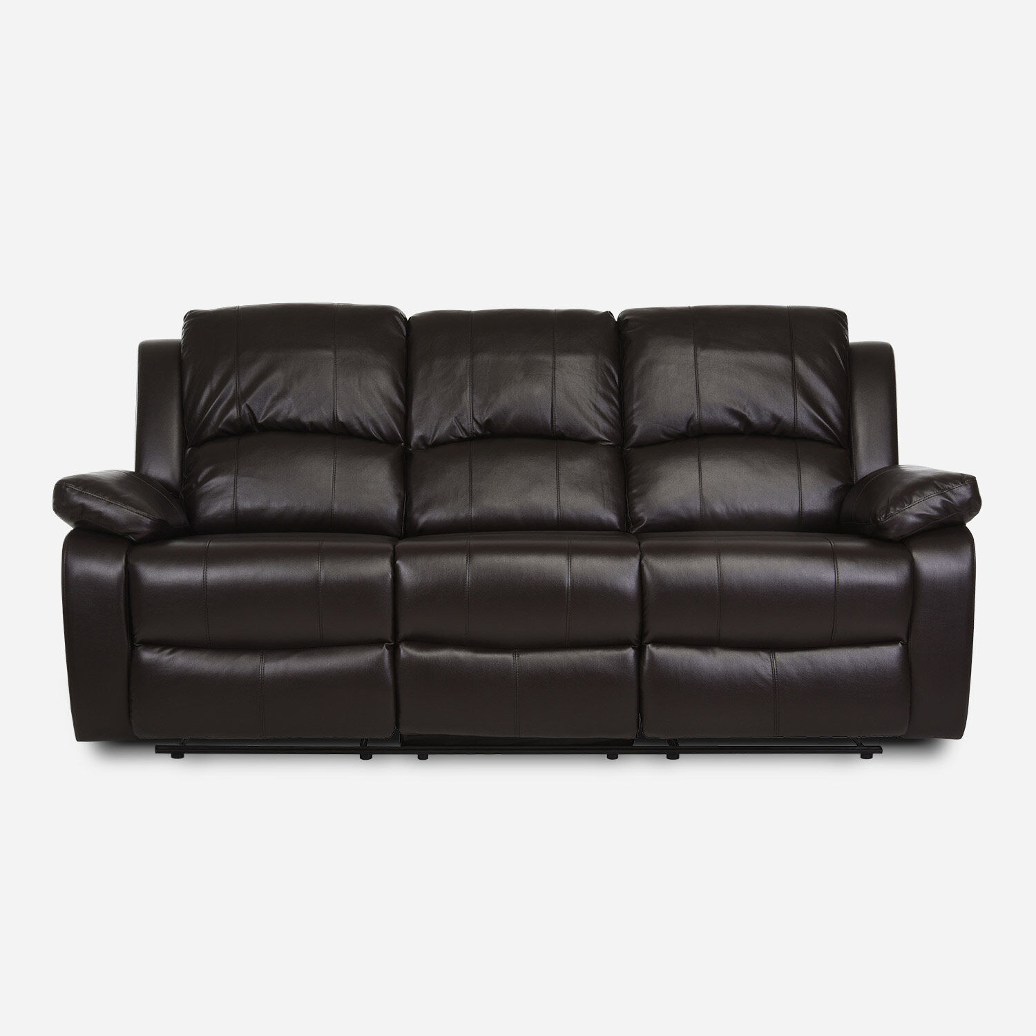 Sof&aacute; 3 Cuerpos Reclinable Andaluc&iacute;a Chocolate