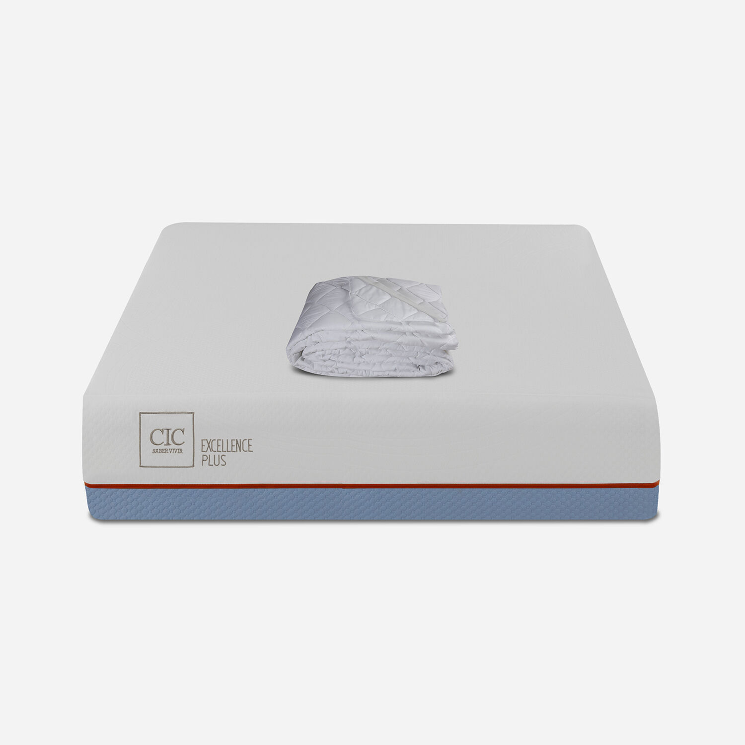 Colch&oacute;n 1,5 Plazas Excellence Plus 105x200 + Cubrecolch&oacute;n