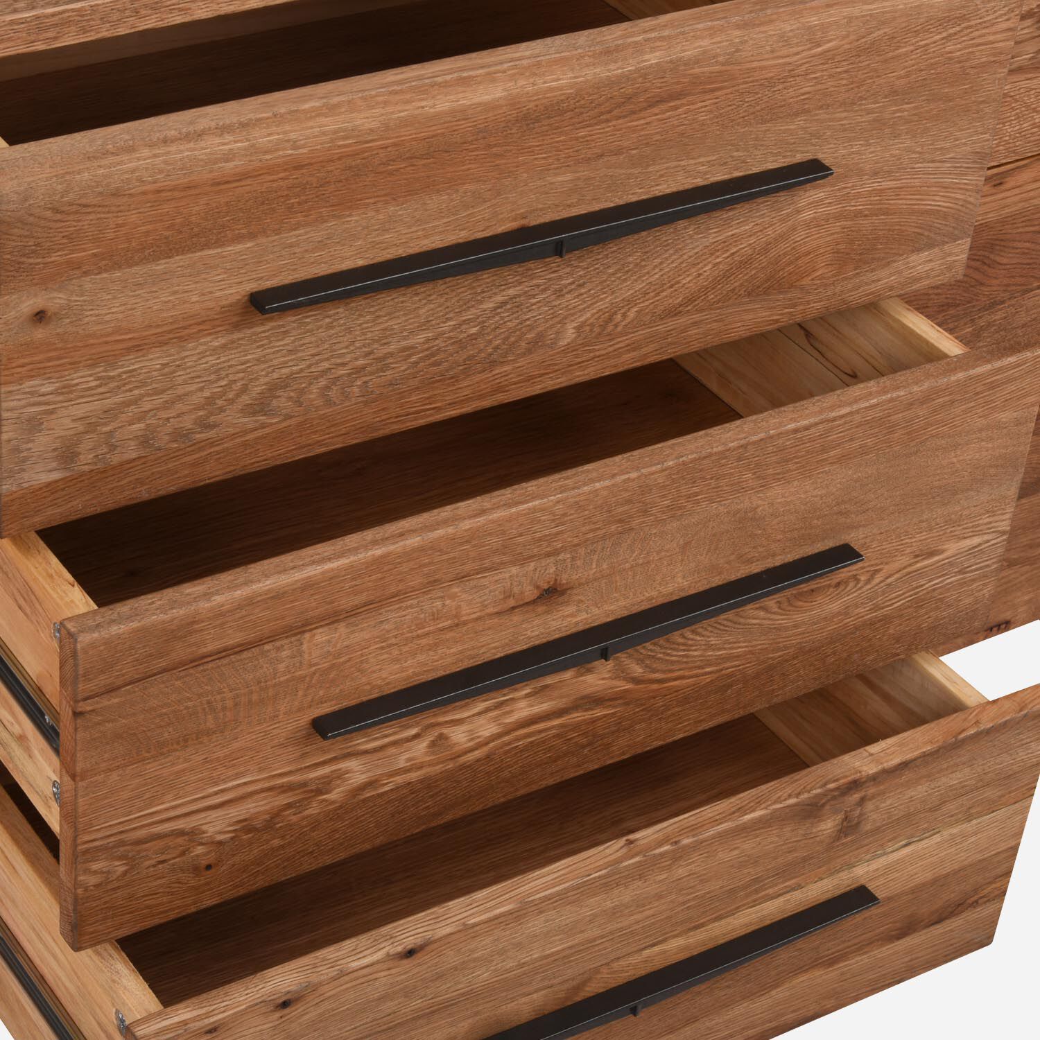 Mesa De Arrimo 2 Puertas 3 Cajones Cross