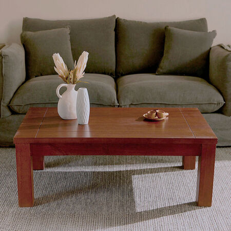 Mesa Centro &Ntilde;uble Caramelo 70x70x40 Cm.