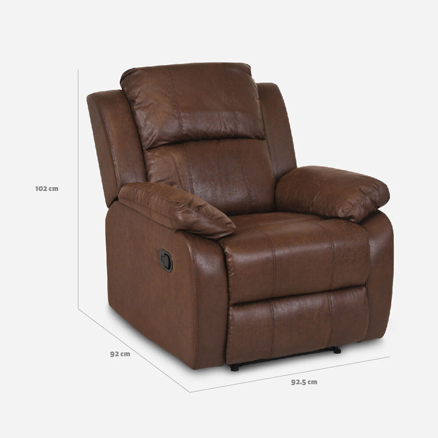 Juego reclinables Oslo 3 2 y 1 cuerpo