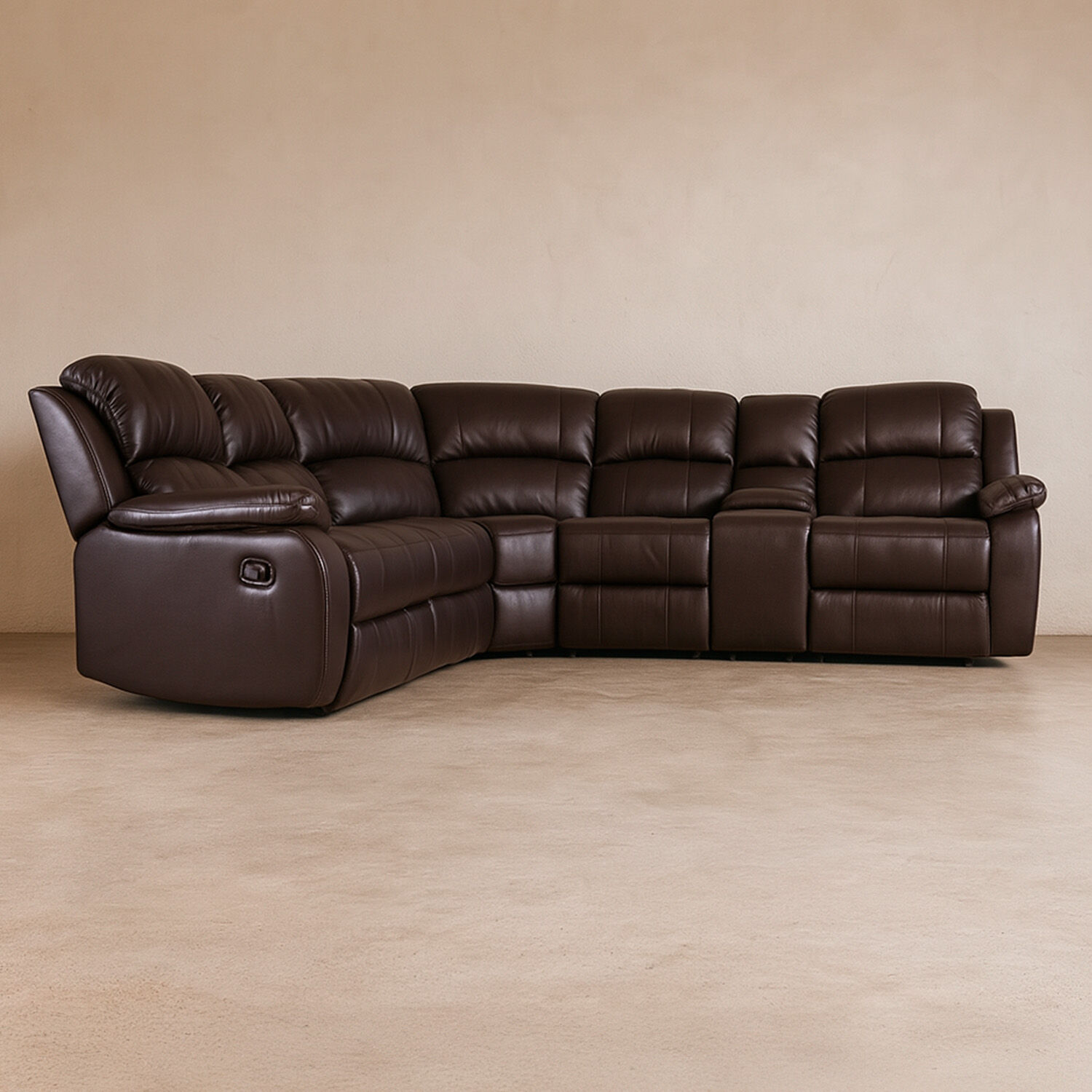 Sofá Seccional Andalucía Chocolate