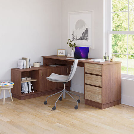 Escritorio 2 Puertas 3 Cajones Nash