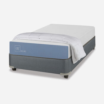 Cama Americana 1 Plaza Excellence + Plum&oacute;n