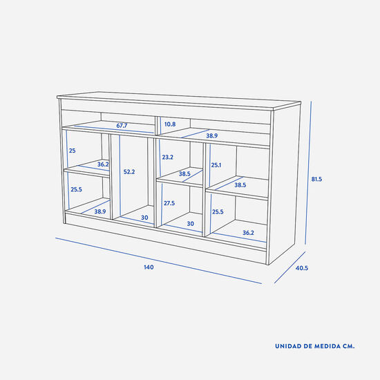 Rack Murillo Olmo Blanco