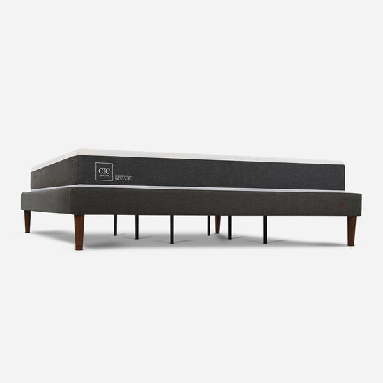 Cama Europea Curve King Ortopedic + Set Milán + Almohadas