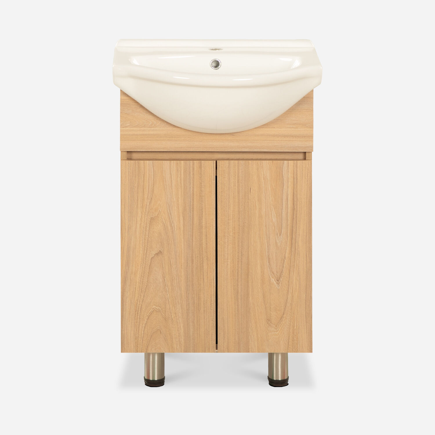 Vanitorio 2 Puertas Con Soportes Cannes Olmo 50 Cm.
