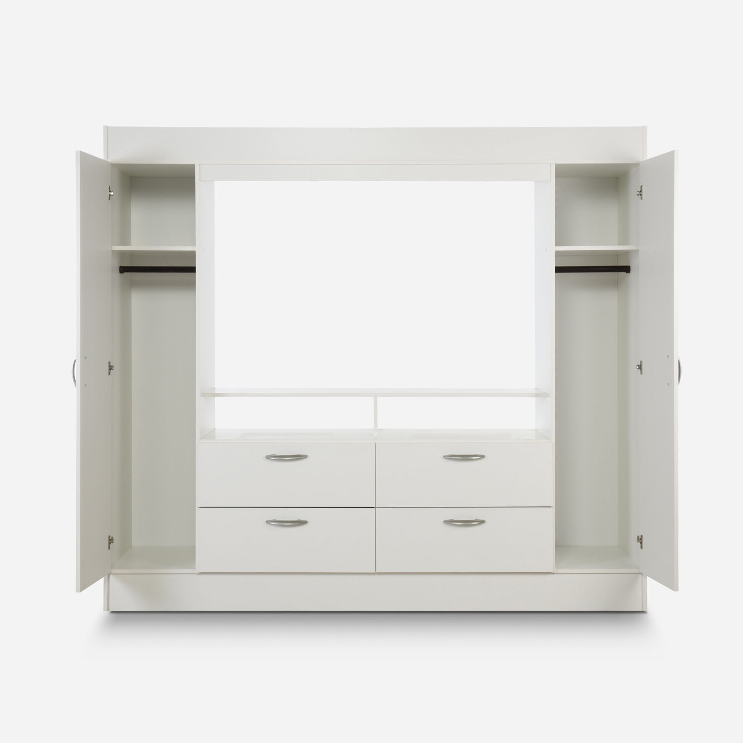 Clóset 2 Puertas 4 Cajones Baker Tv 55"