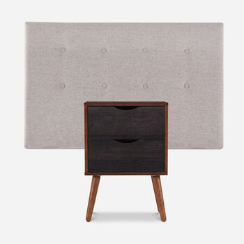 Respaldo Single + Velador Tigris