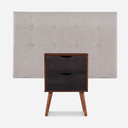 Respaldo Single + Velador Tigris