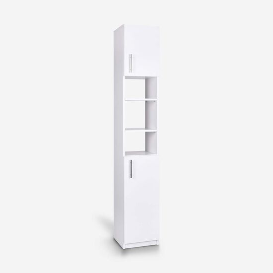 Set de Baño Vanitorio + Estante Organizador Blanco