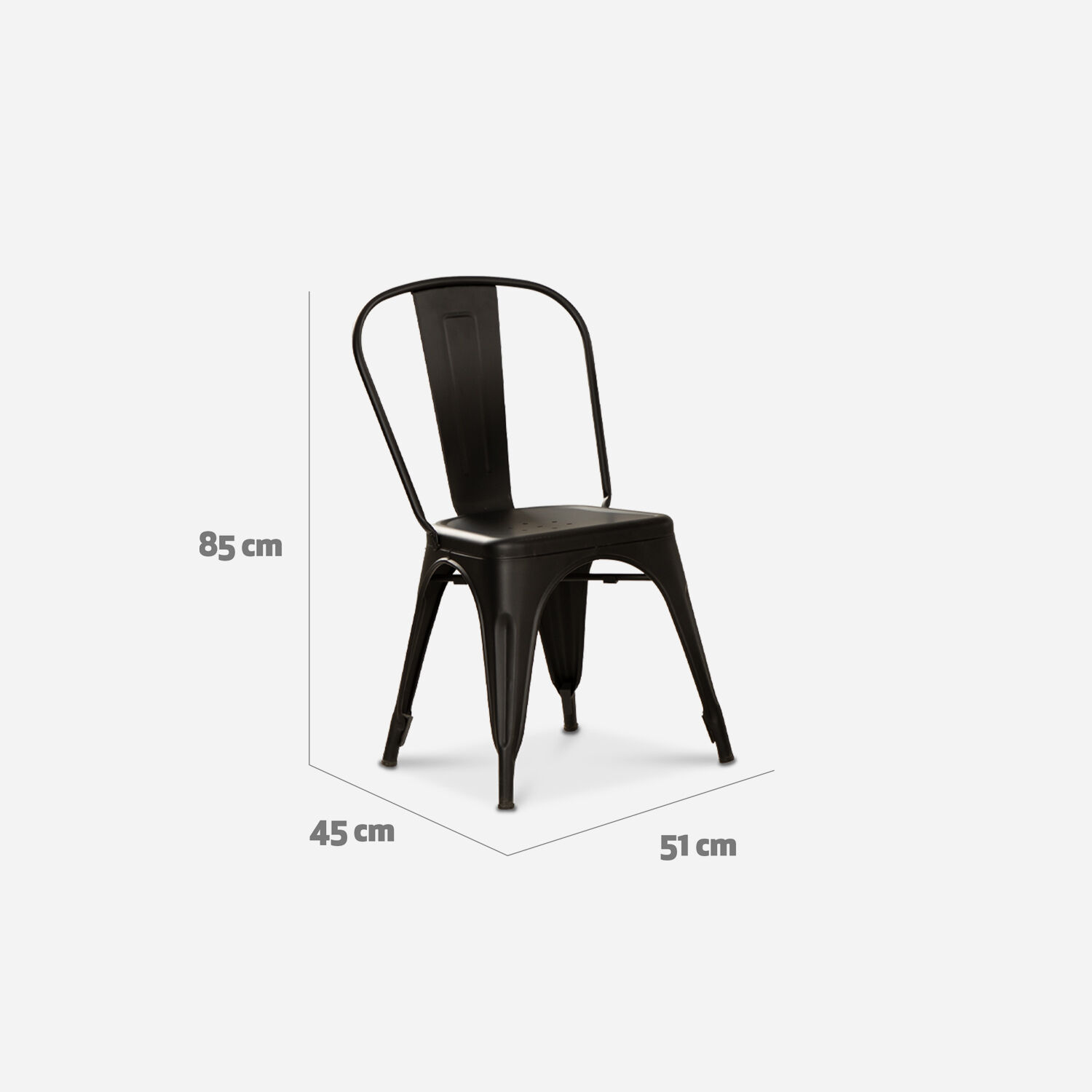Comedor 6 Sillas Tolix Cross