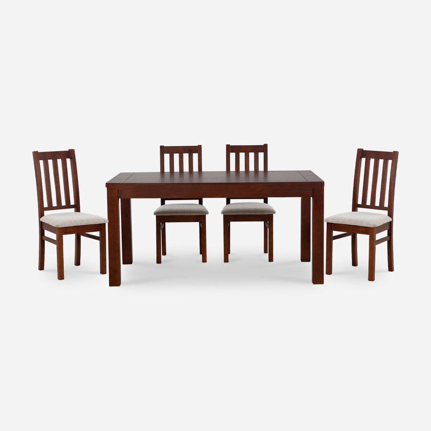 Comedor 6 Sillas &Ntilde;uble Caramelo Beige