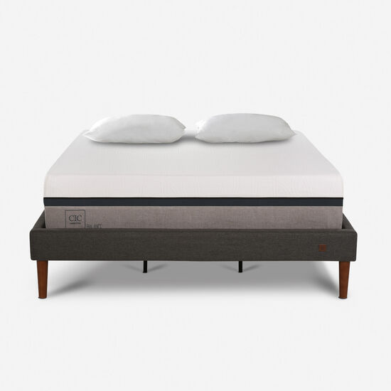 Cama Europea Curve King Balance + Almohadas