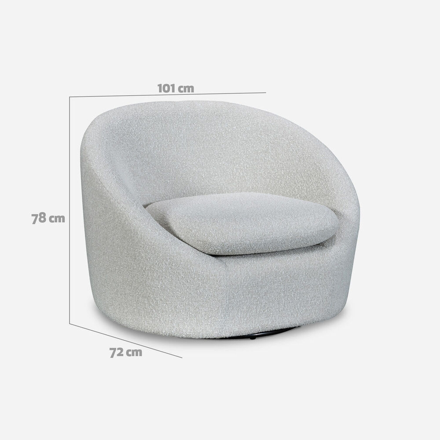 Poltrona Foster Beige