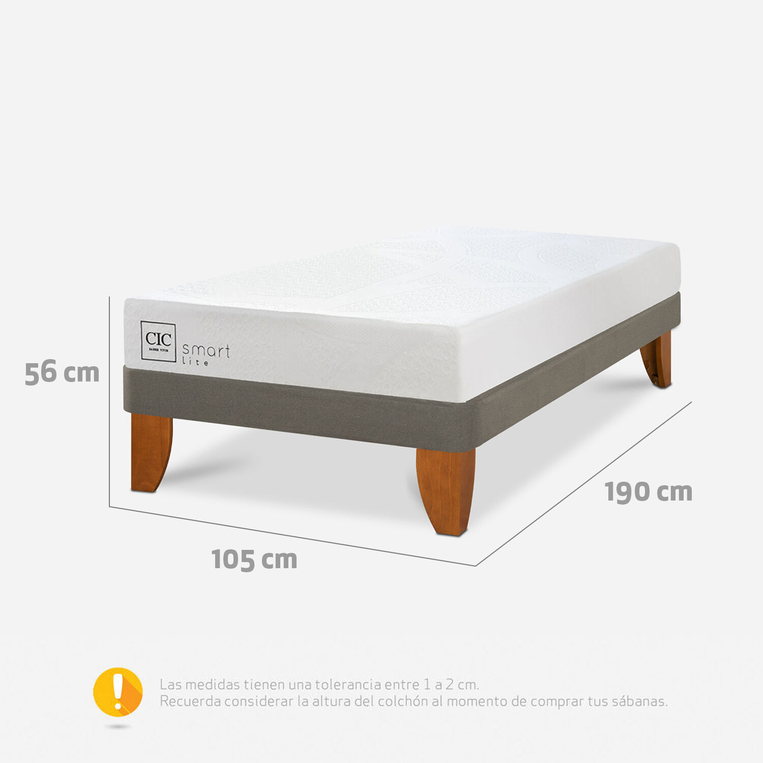 Camas Europea Smart Lite 1,5 P