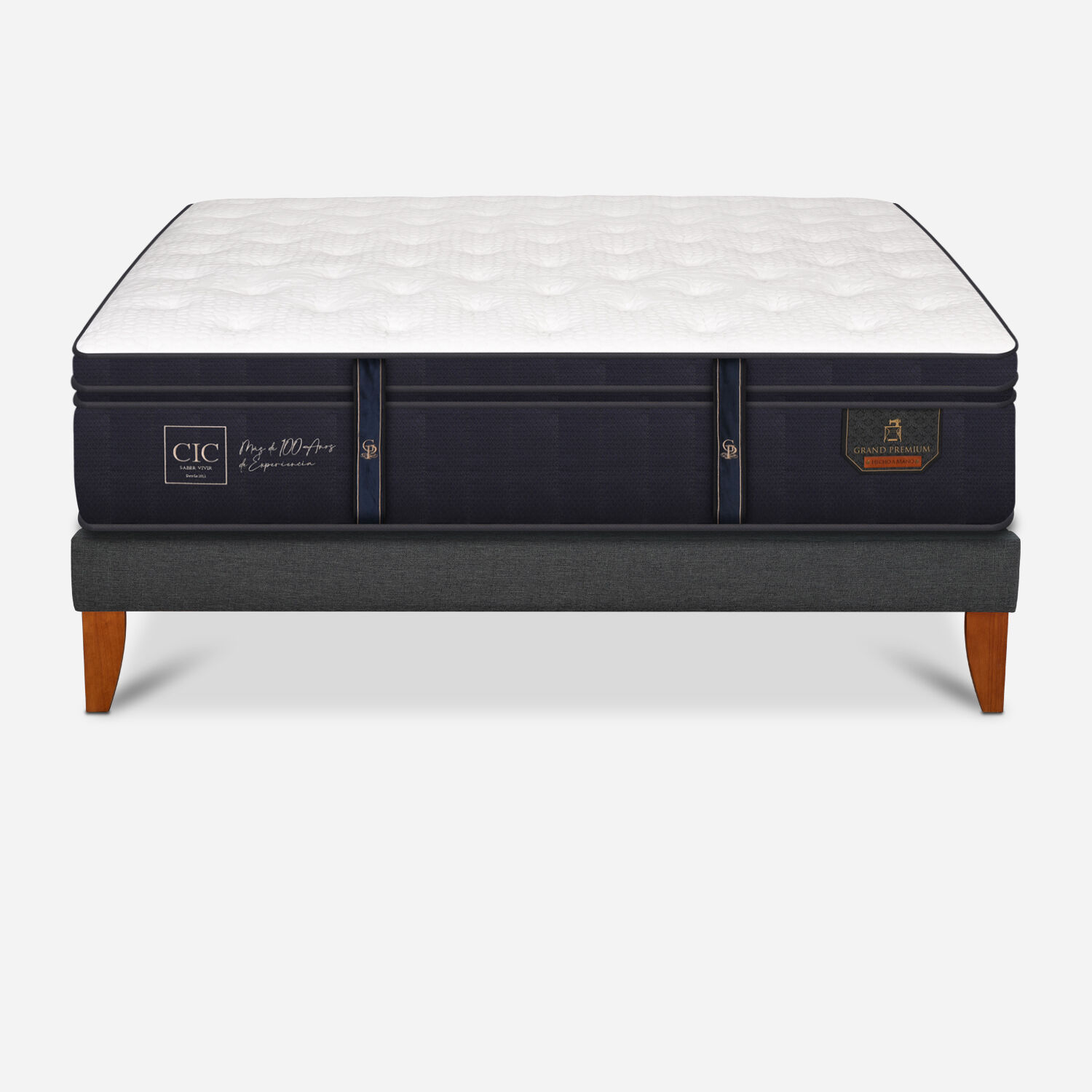 Cama Europea Box King Grand Premium